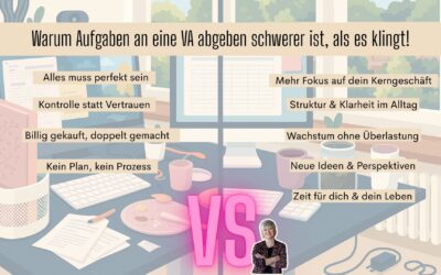 Warum Aufgaben an eine VA abgeben schwerer ist, als es klingt!