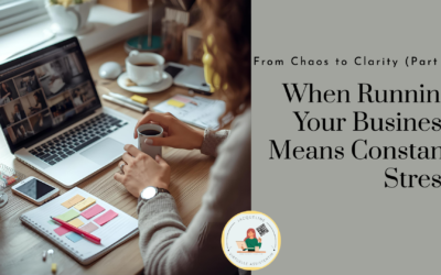 From Chaos to Clarity (Part 3): When running your business means constant stress